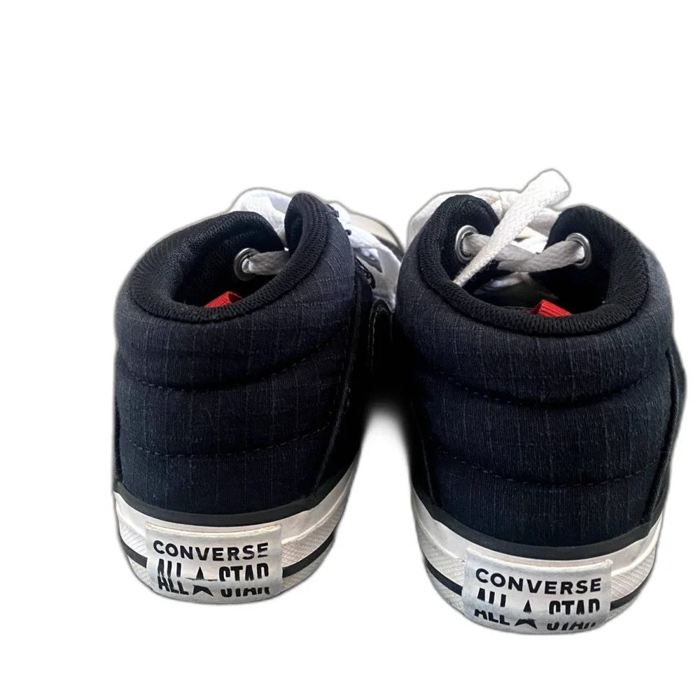 Converse Chuck Taylor All Star Axel Mid Top‎ Sneakers Black Grunge Youth Size 13